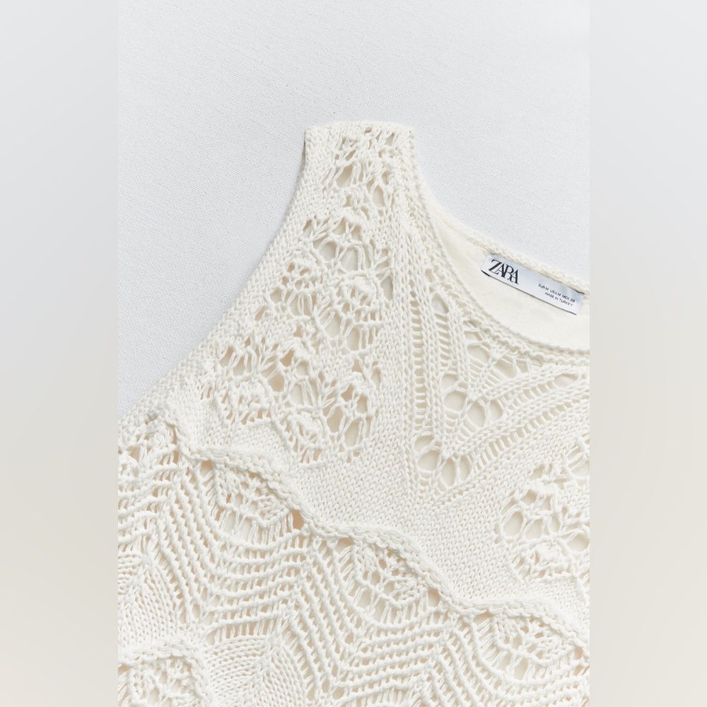 NWT Zara crochet dress - Picture 6 of 13